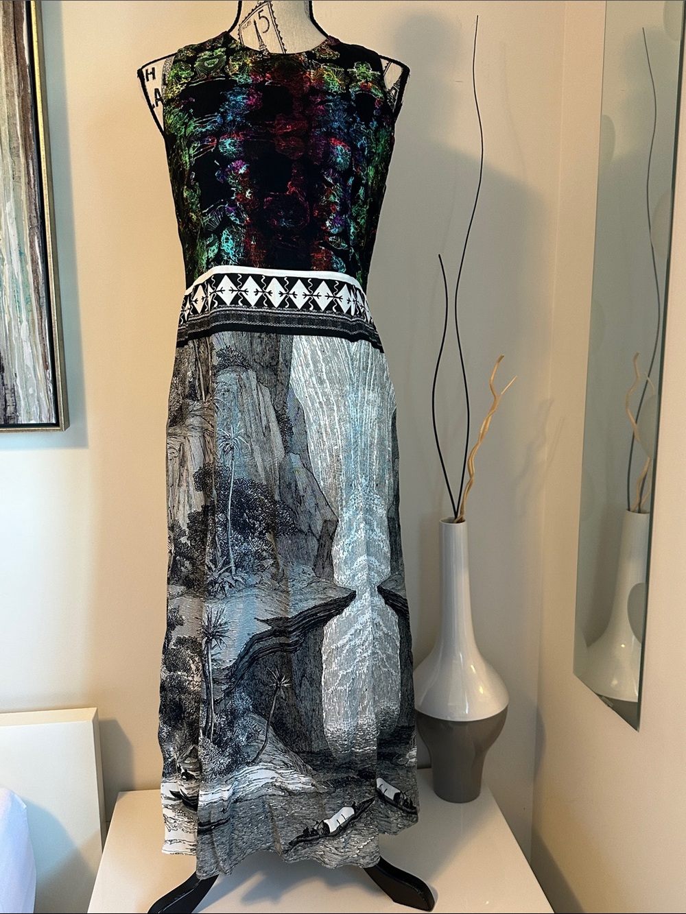 Desigual Copper Dress by Christian Lacroix
Size 40